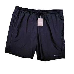 Patagonia Multi Trails Shorts Size XXL Mens Black 8 Inch 57602, NEW